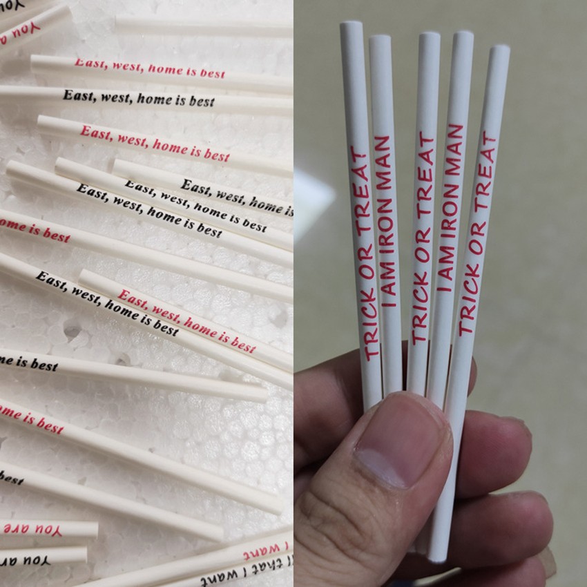 custom words paper sticks